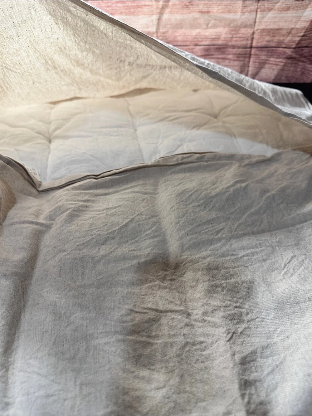 Pottery Barn Cloud Linen Euro Sham 26x26 Light Grey